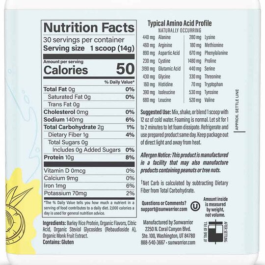 Clear Protein Refresh, SUW
